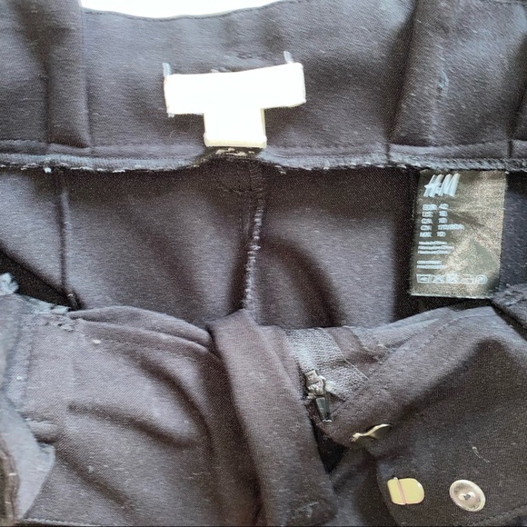 H&M high waist cigarette pants with belt - Picture 2 of 3